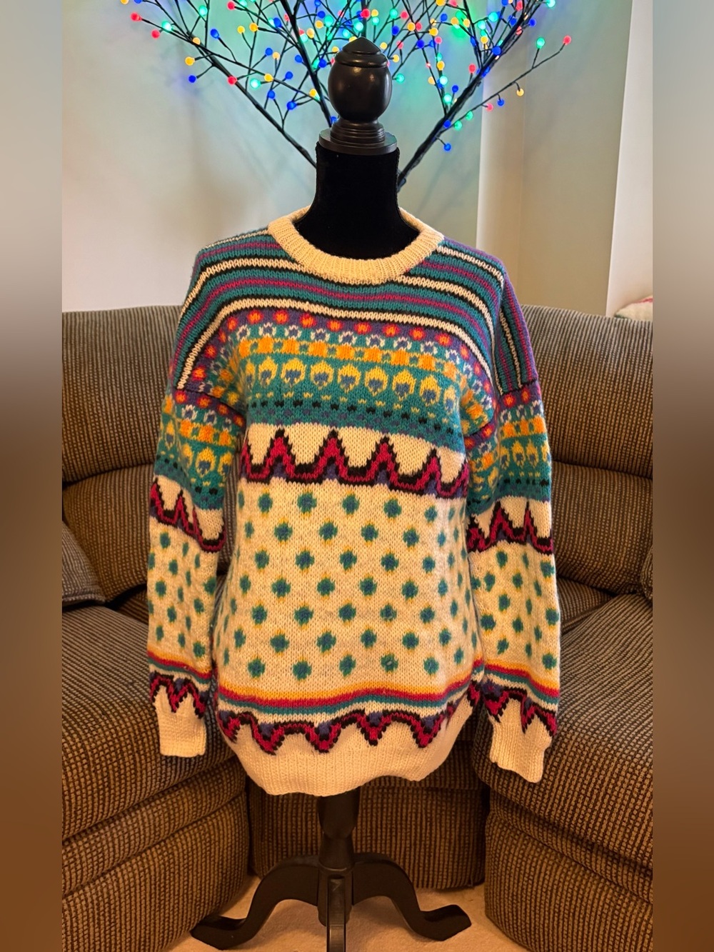 ✨✨Multicoloured Classic Britches Hand Knit Sweater ✨✨